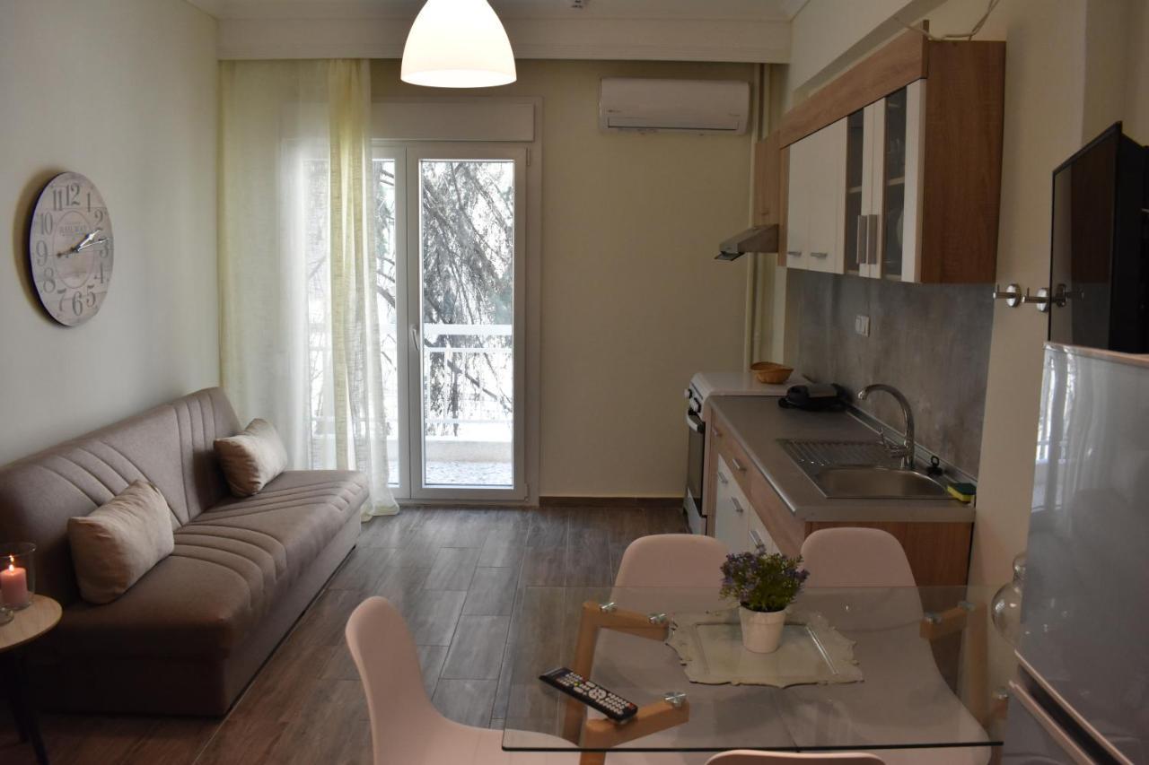 Chrysafenia & Leandros Downtown Apartment Kavála Luaran gambar