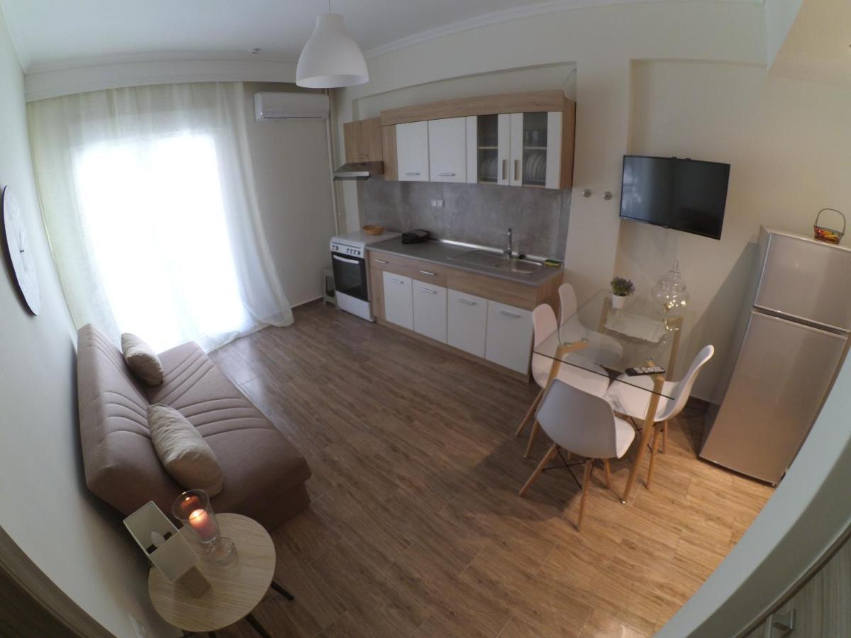 Chrysafenia & Leandros Downtown Apartment Kavála Luaran gambar